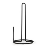 Porta Papel Toalha Preto Em Ferro Para Mesa Bancada Squire