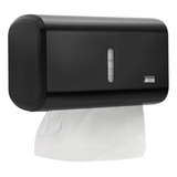 Porta Papel Toalha Urban Compacto Dispenser Papeleira Preto