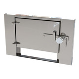 Porta Para Fogão A Lenha De Alvenaria 100 Inox Antonow