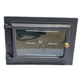 Porta Para Forno Com Frente De Vidro Grande Modelo Quadrado