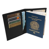 Porta Passaporte Cartões Carteira De Trabalho