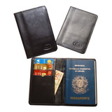 Porta Passaporte Em Couro Legitimo