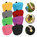 Porta Petisco Silicone Cachorro Gato Passeios Plástico