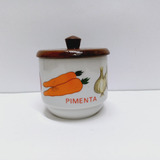 Porta Pimenta Antigo De Porcelana Schmidt
