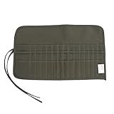 Porta Pincel De Pintura Maior Com 30 Compartimentos Para Enrolar Em Tela Para Pincéis De Pintura E Pintura A óleo Em Aquarela Porta Pincéis