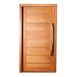 Porta Pivotante 214x118 Completa De Madeira Maciça
