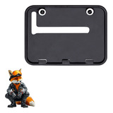 Porta Placa Moldura Preto