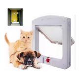 Porta Portinha De Passagem P gato Cachorro 4 Em 1 Pet Door