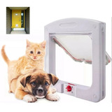 Porta Portinha De Passagem Pra Gato Cachorro 4 Em 1 Pet Cat Leva Pra Casa Jba port 1 Bsl1937 Branco