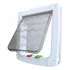 Porta Portinha Gato Cachorro G 27 5cm X 24 5 Cm Cor Branco