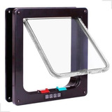 Porta Portinha Pet Gato Ou Cão Branca Tam G 23 5cm X 25 1cm