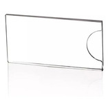 Porta Preço Etiqueta Parede Acrílico 6 X 4 Cm Kit 100 Peças