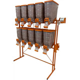 Porta Ração Dispenser 10 X 40 Durabox Pratico E Higienico