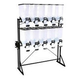 Porta Ração Dispenser 10x40 Preto Durabox Durapets
