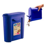 Porta Ração Dispenser Pote Com Tampa Pet Gato Cachorro