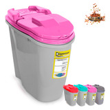 Porta Ração Pet Dispenser Home Grande 40 Litros Até 18kg
