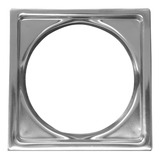 Porta Ralo Caixilho Grelha 11x11 Cromada