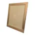 Porta Retrato 20x25 Aço Inox Moldura Prata rose Vidro Cor Rose Gold