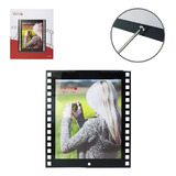 Porta Retrato 20x25 De Vidro Filme Vertical Cor Preto
