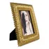 Porta Retrato Casamento 10x15 Lindo Acabamento Linha Glamour Cor Dourado Feather