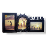 Porta Retrato Family 3 Fotos 10x15