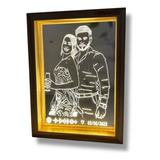 Porta Retrato Led Decorativo Luminária Personalizada 15x20