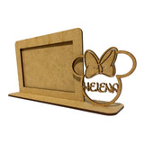 Porta Retrato Lembrancinha Minnie Foto 10x15 Em Mdf