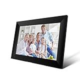 Porta Retratos Inteligente P100 WiFi Digital Picture Frame 10 1 Polegadas 16GB Smart Electronics P Frame APP Controle Enviar Fotos Push Video Touch Screen 800x1280 IPS Painel LCD