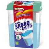 Porta Sabão Em Pó Dispenser Com Dosador 1 6 Kg 31108