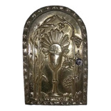 Porta Sacrário Em Bronze Para Igrejas Capelas 34x22 Cm
