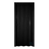Porta Sanfonada De Correr Pvc 1 21 X 2 10 Multilit Preta