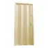 Porta Sanfonada De Correr Pvc Multilit 2,10cmx0,70cm Cores Cor Bege