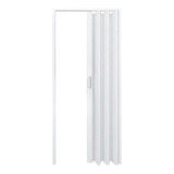Porta Sanfonada Pvc 210x60cm Branca   Fortlev