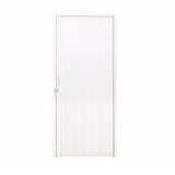 Porta Sanfonada PVC Polifort 210cmx60cm Branco Neve