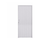 Porta Sanfonada Pvc Polifort 210cmx80cm Cinza