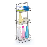 Porta Shampoo Produto De Limpeza Estante Organizador 3 Andar