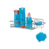 Porta Shampoo Retangular C Ventosa Fixa Arthi