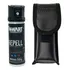 Porta Spray Para Cinto   Spray De Defesa Repelente Animal Cor Preto