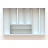 Porta Talher Organizador De Gaveta Sob Medida Mdf C Faqueiro