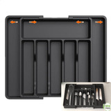 Porta Talher Organizador Gaveta Cozinha Divisória Ajustável