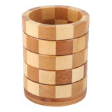 Porta Talher Utensílio Bambu Escorredor Organizador Cozinha