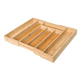 Porta Talheres Extensivel Ecokitchen Bambu 34cm Mimo Style