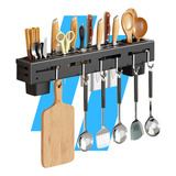 Porta Talheres Facas Suporte Organizador Parede Cozinha