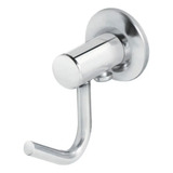 Porta Toalha Simples Gancho Cabide Banheiro Aço Inox Paradise Imports Prateado