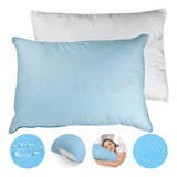 Porta Travesseiro Impermeável Protetor Antialérgico Kit 2un