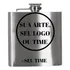 Porta Whisky Cantil Inox 7oz Personalizado Nome Logo Brindes