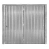 Portao Aco Galvanizado Frisado