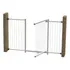 Portão Multigrade  Divisor Ambiente 70cm A 120cm   Nf1203
