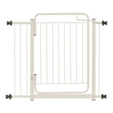 Portão Portatil Grade De Porta Movel Bebê Segurança 89 94 Cor Branco