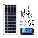 Portátil 300W Painel Flexível Solar Kit 12-24V Interruptor USB Interface De Carregamento Placa Solar Com Controlador Células Solares à Prova D- Água Para Telefone RV Carro